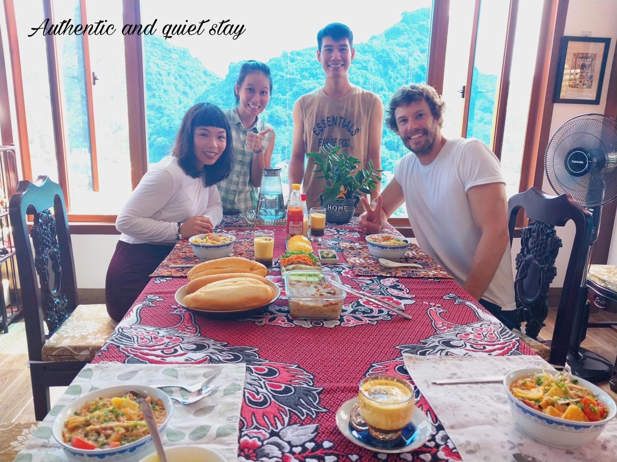 An Homestay-Vietnamese Vegetarian Breakfast Dong Khe Sau Exterior photo