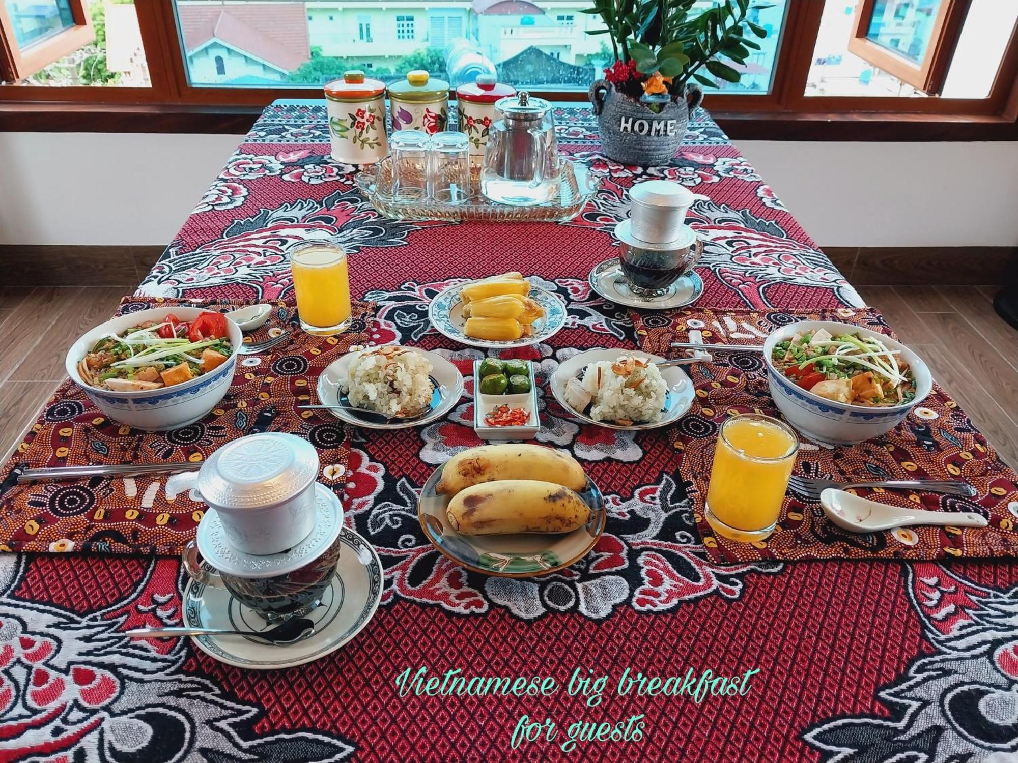 An Homestay-Vietnamese Vegetarian Breakfast Dong Khe Sau Exterior photo